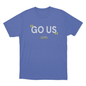Carson Hocevar Go Us T Shirt Blue