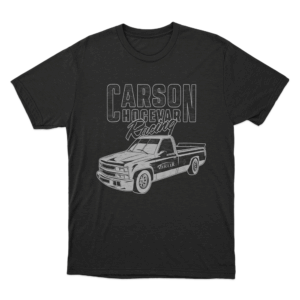 Carson Hocevar Racing Truck T Shirt Black