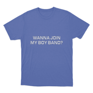 Carson Hocevars Boy Band T Shirt Blue 1